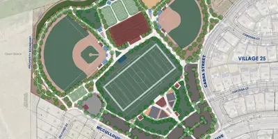 alt="stock photo of child on a playground swing"