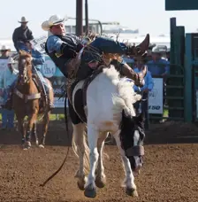 alt="Man fishing at sunset."